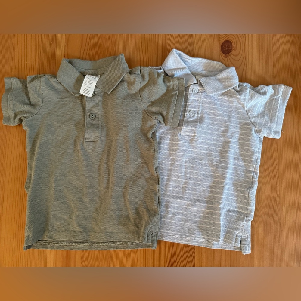 EUC H&M Boys Short Sleeve Polo - 12-18m